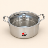 Stainless Steel Triply Biryani Handi | Cooking Handi