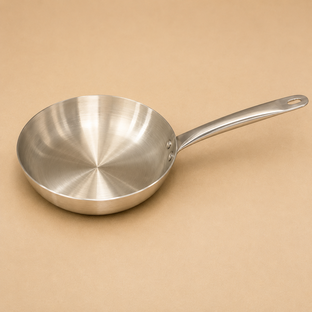 Stainless Steel Triply Frypan - main product image