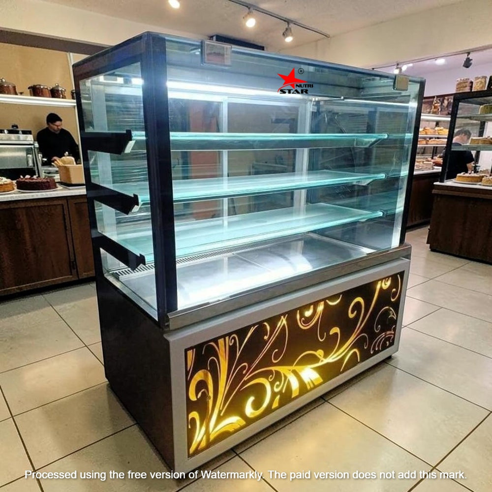 Nutristar Stainless Steel Cake Display Stand | Bakery & Sweet Shop Display
