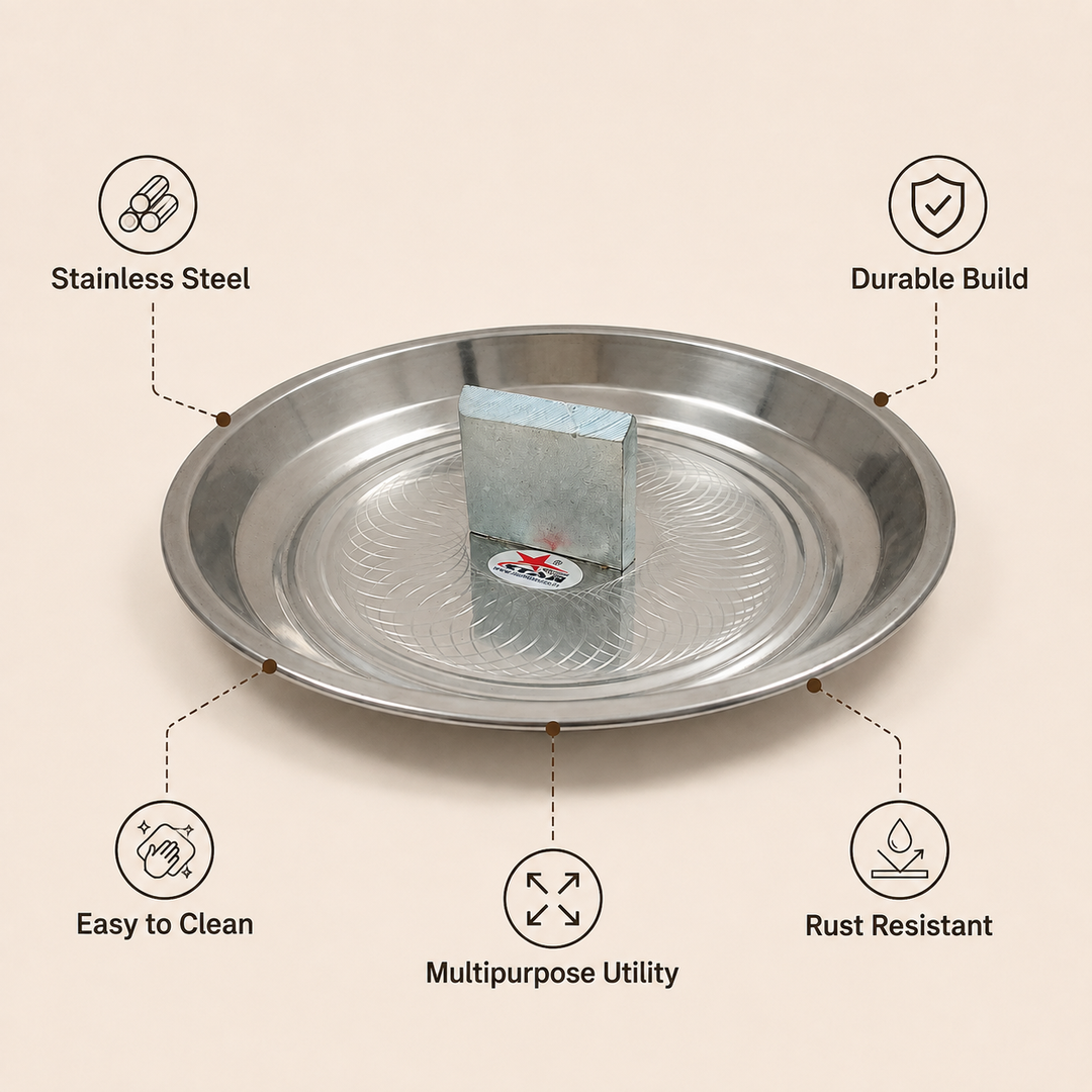 Nutristar stainless steel coconut breaker with center striking block