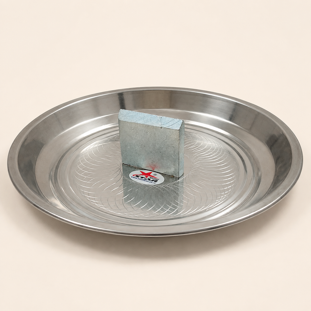 Nutristar stainless steel coconut breaker with center striking block
