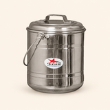 Nutristar Stainless Steel Multipurpose Storage Container with Lid & Carry Handle – 2.5L to 12L