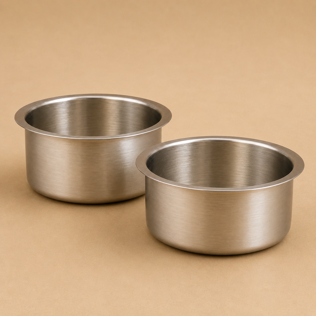 Stainless Steel cooking pot-pack of 2 – product image