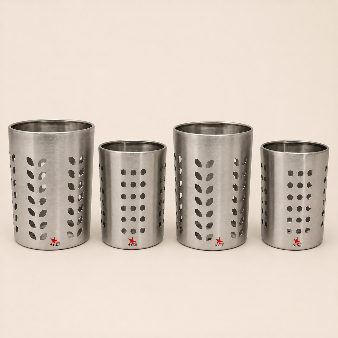 Nutristar stainless steel utensil holder and cutlery stand