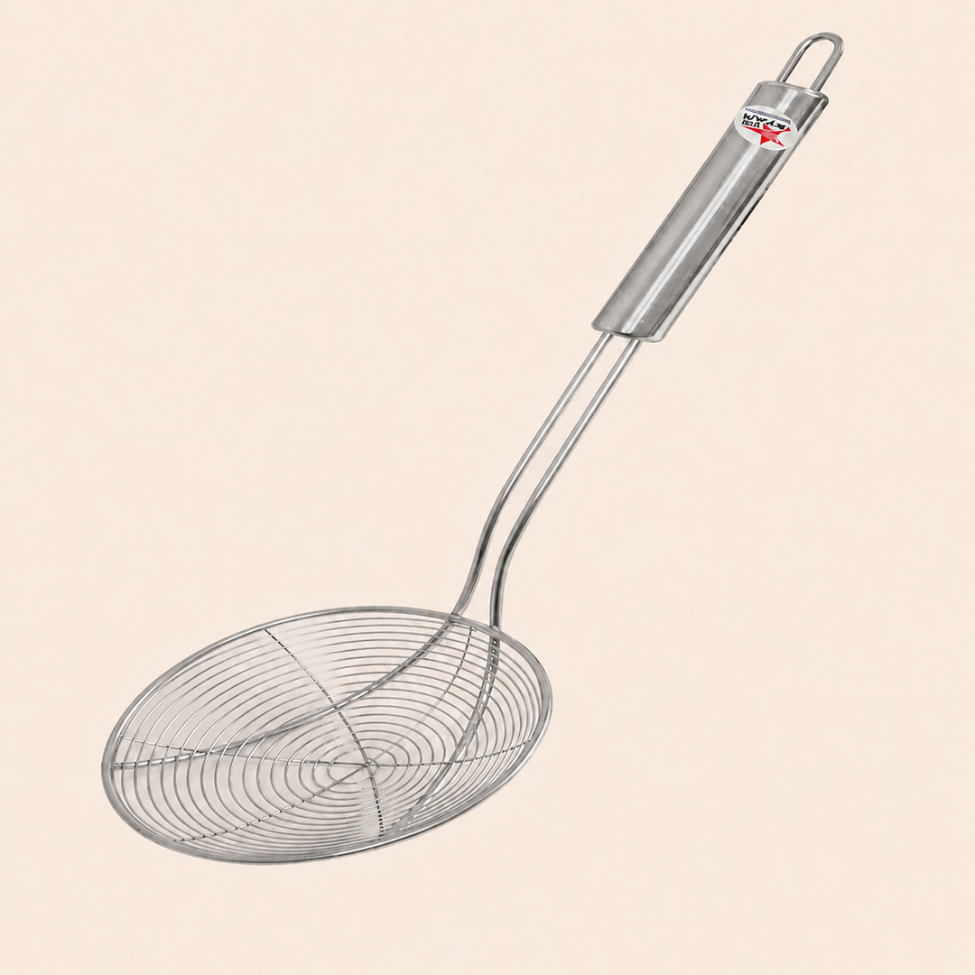 Nutristar stainless steel skimmer and serving spoon 2 piece kitchen tool set