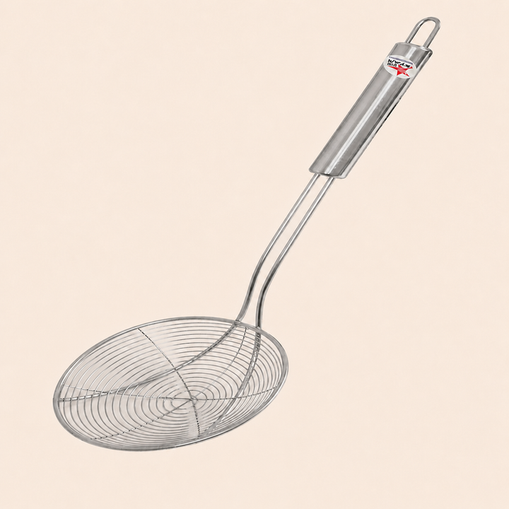 Nutristar stainless steel skimmer and serving spoon 2 piece kitchen tool set