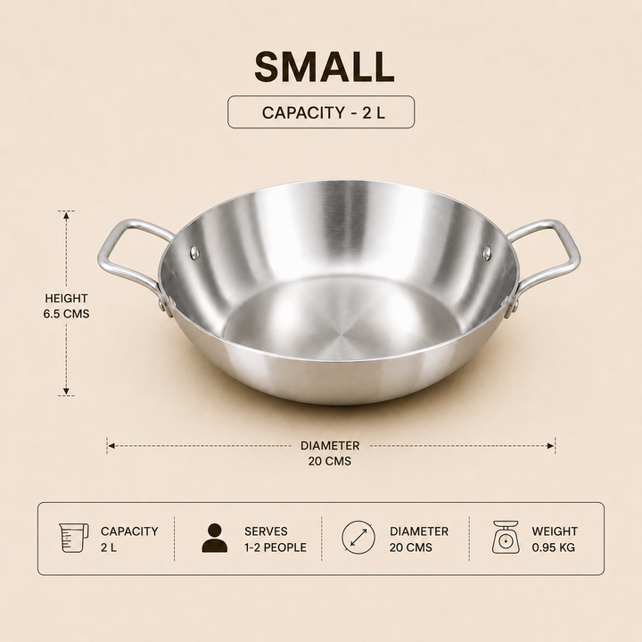 Cello Gold Triply Kadai - main product image