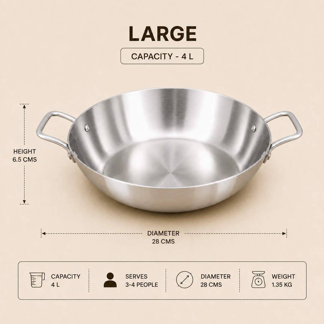 Cello Gold Triply Kadai - main product image