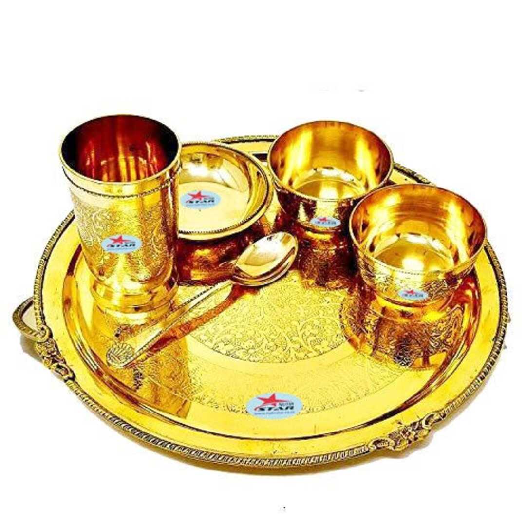 Brass Dinner Set - Nutristar