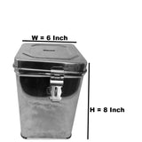 Stainless Steel Piggy Bank Lockable - Nutristar