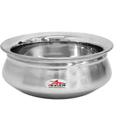 Stainless Steel Serving Dish/Handi, Serving Bowl, Pack Of 1.