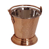 Copper Serving Bucket | Steel Copper Serving Bucket | Capacity = 400 ml, 600 ml - Nutristar