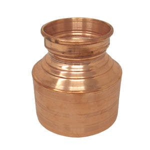 Pure Copper Gujarati Pot | Copper Handa (Variants available) - Nutristar