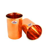 Copper Tumbler, Copper Glass Set, Capacity 200 ml. (Set of 10)