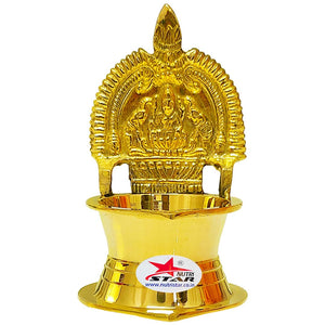 Brass Diya Kamakshi Deepam, Gift Item (Set of 12)