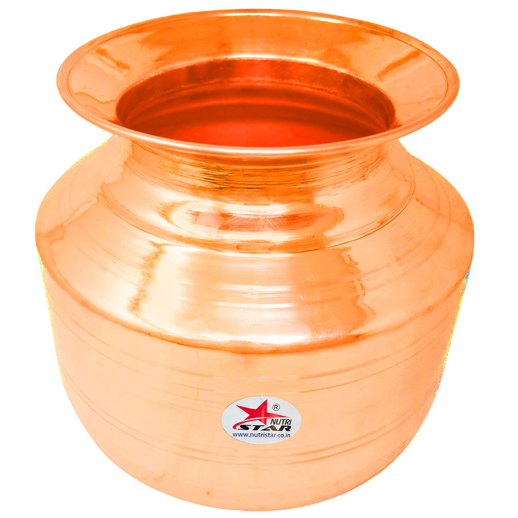 Water pot, Copper Kagu, Copper Ghada, tamba Matka, Water Storage Container. Copper Kagu Handa,