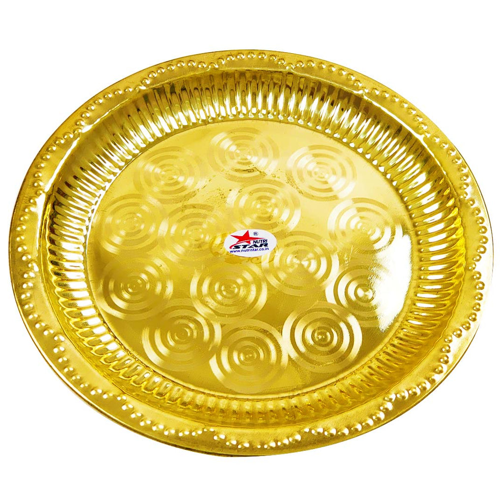 Brass Plate, Brass Pooja Thali