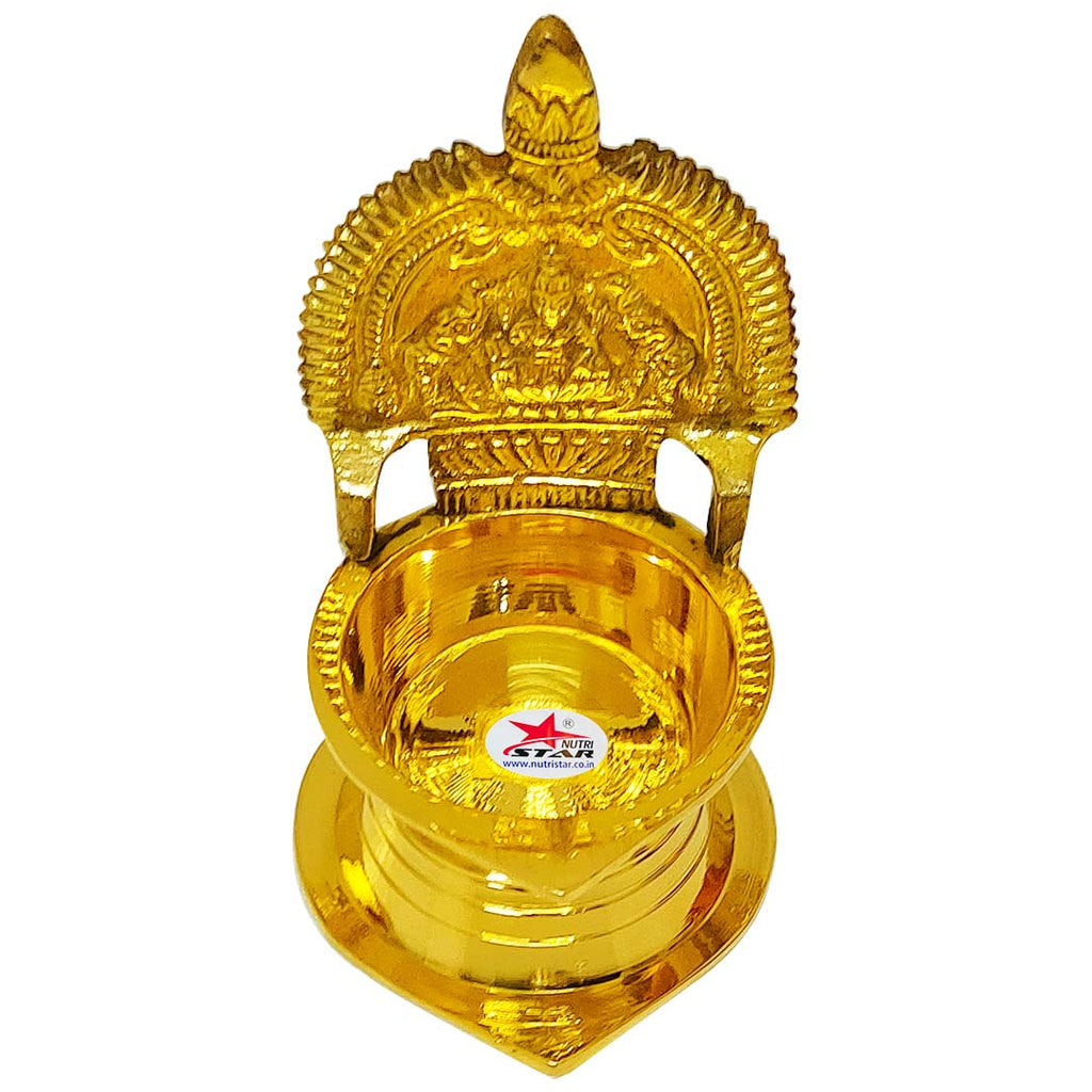 Brass Diya Kamakshi Deepam, Gift Item (Set of 12) – Nutristar