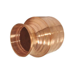 Pure Copper Gujarati Pot | Copper Handa (Variants available) - Nutristar