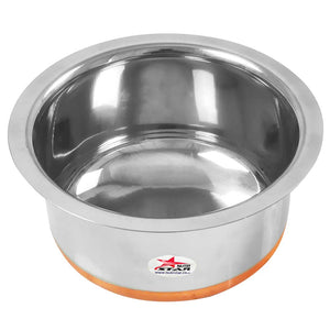 SS Copper Bottom Cooking Pot