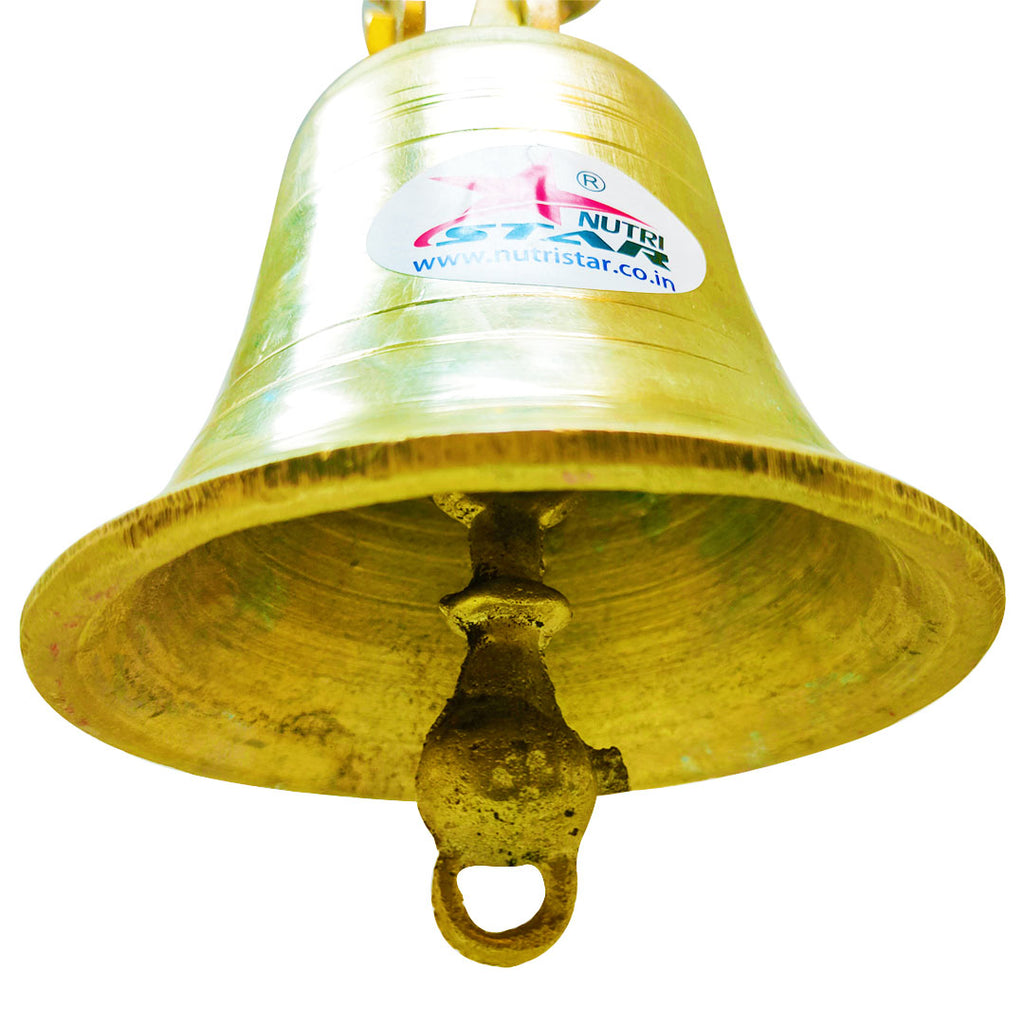 Brass Bell Hanging,Brass Ghanti,Premium Bell For Temple On Special Occasions.
