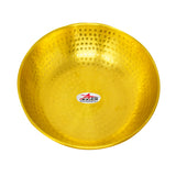 Brass Mixing Bowl, Brass Fruit Bowl Online, Diameter 13 Inch.