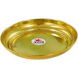Gift Plate Brass Pooja Plate, Halwa Plate, Gift Item (Set of 24)