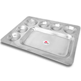 Steel Meals Plate, Thali Meals, SouthIndian Thali