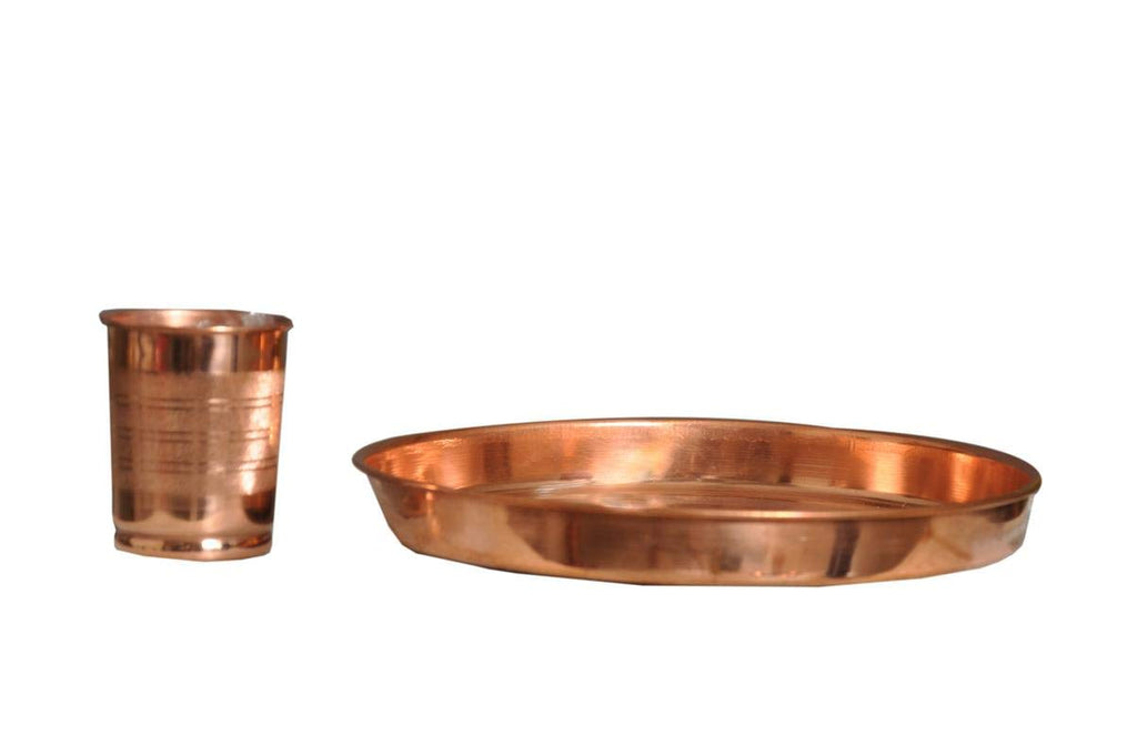 Pure Copper Plate & Glass - Nutristar