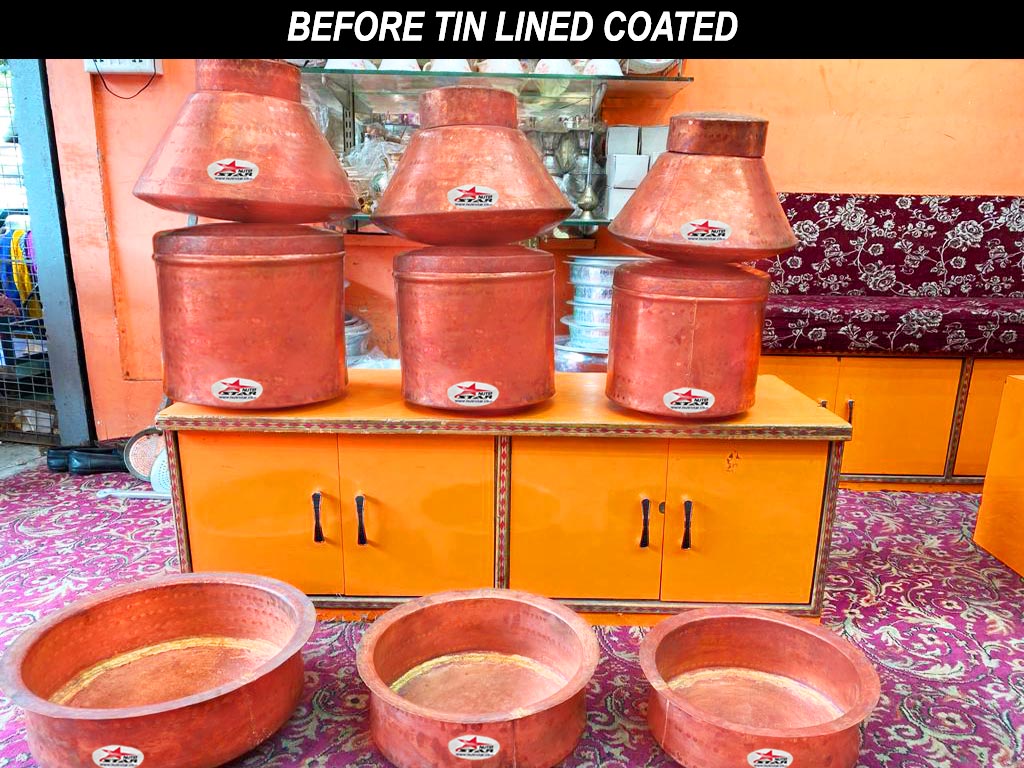 Copper Irani Tea Set Samawar & Copper Patila. Hyderabadi Irani Chai Set.