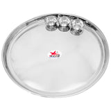 Mandi Plate Stainless Steel Diameter 26 Inch and 3 bowls