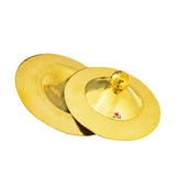 Brass Traditional Indian Manjeera, Hand Cymbals - Nutristar