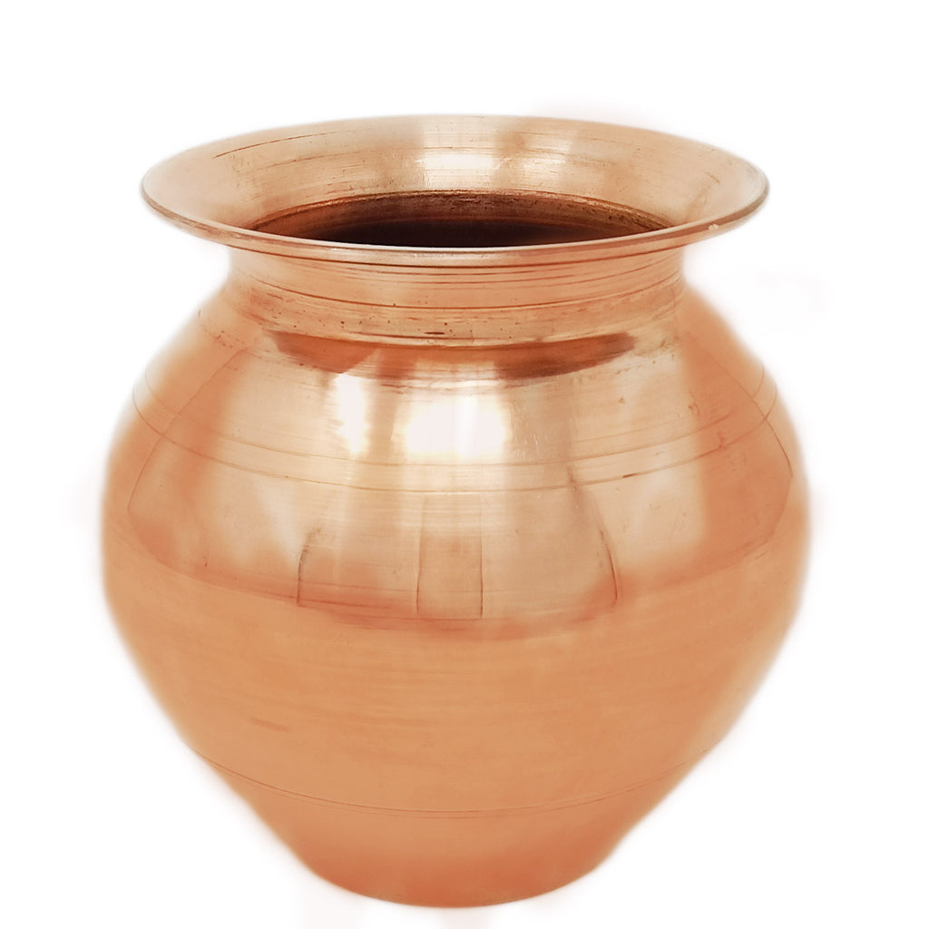 Pure Copper Lota | Copper Kalash | Capacity = 300 ml - Nutristar
