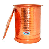 Copper Water Tank With Lid.
