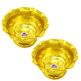 Sindoor Bowl, Ghandam Ghinni, Brass chandan Bowl, kum kum bowl for pooja (Set of 12)