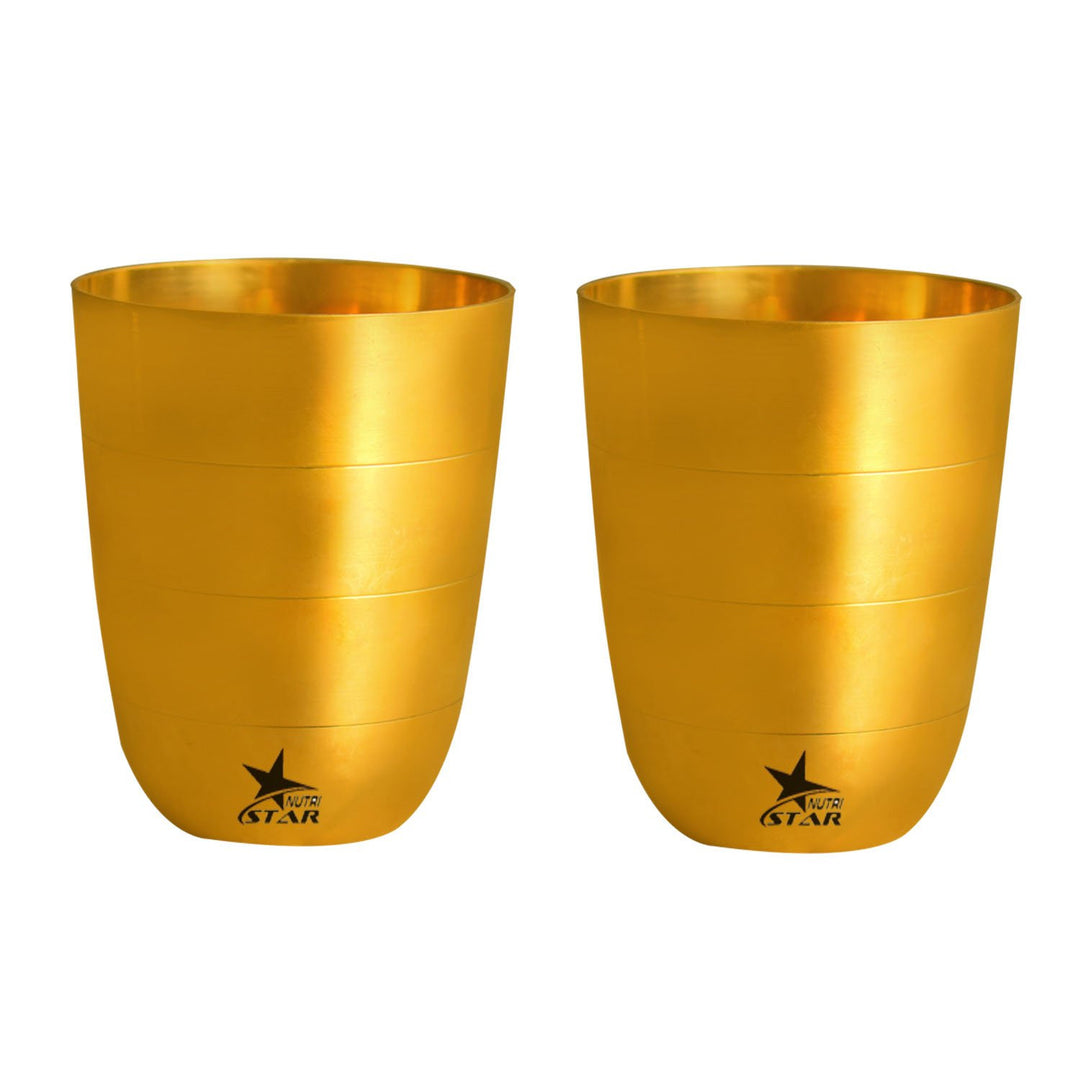 Bronze Tumbler Glasses, Premium Drinkware on Special Occassions, Capacity - 250 ML – product image