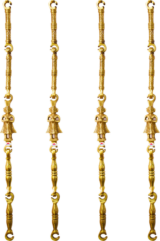 Brass Swing Jhula Chain, MenGuard Design, 6' Feet, Set of Links