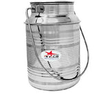 Stainless Steel Milk Storage Can, Steel Milk Can Container.