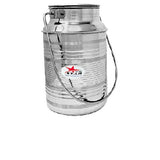Stainless Steel Milk Storage Can, Steel Milk Can Container.