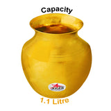 Bronze Lota for Puja, Pooja Lota/Kalash for Special Occasions, Pack of 1.